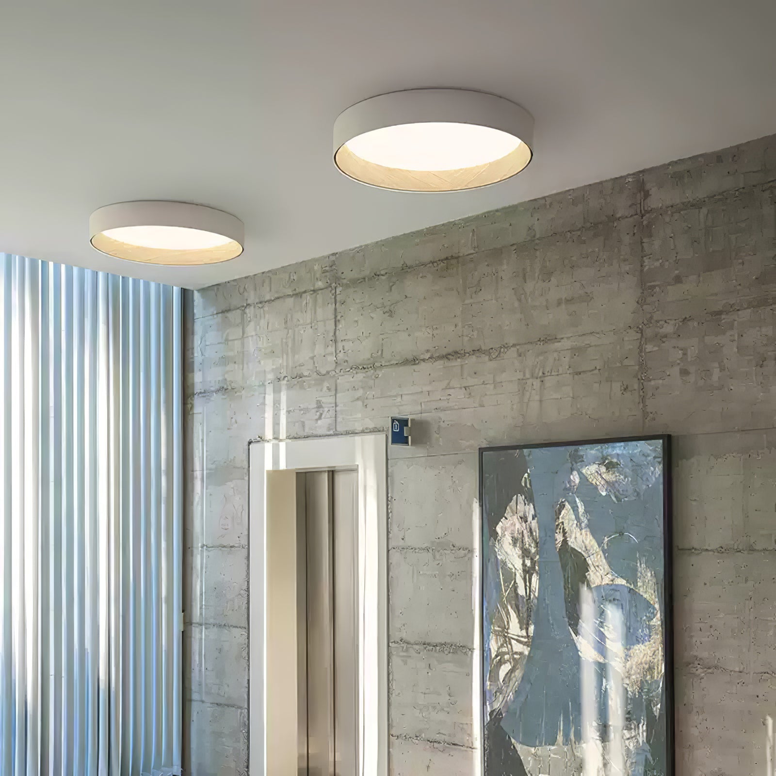 WOW Duo Round Ceiling Lamp