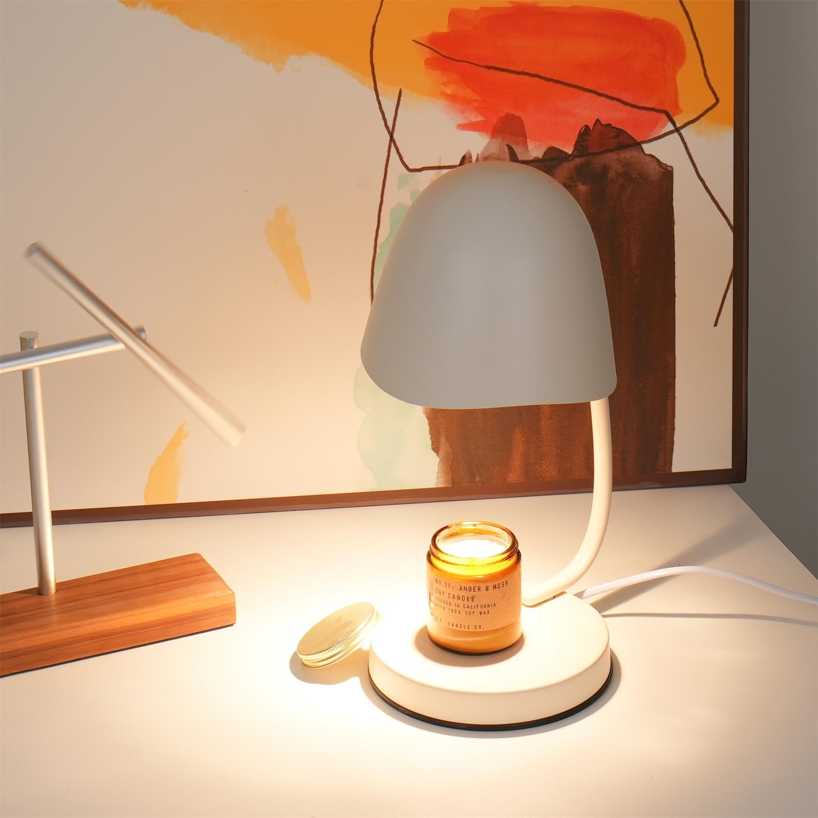 Eggshell Candle Warmer Lamp