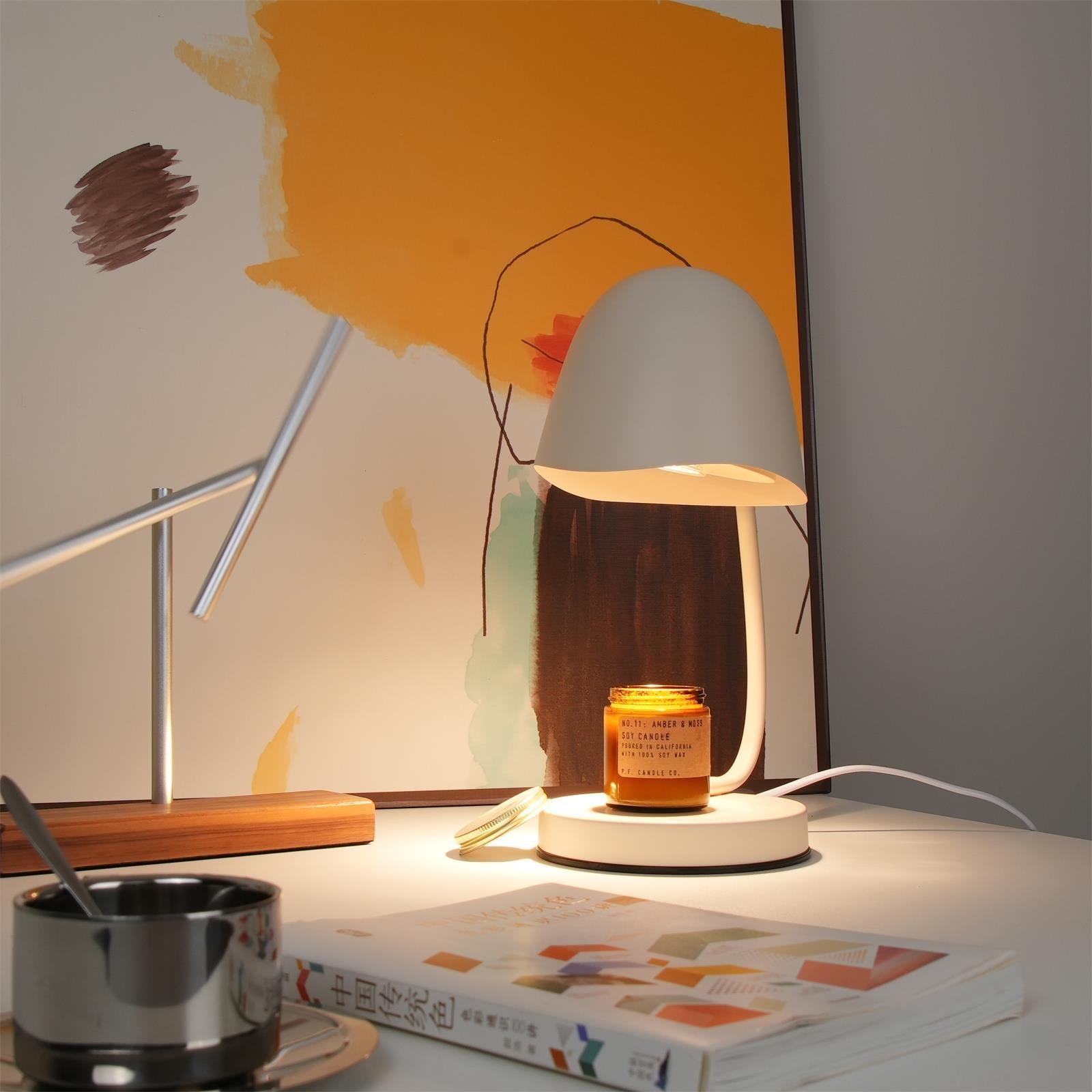 Eggshell Candle Warmer Lamp
