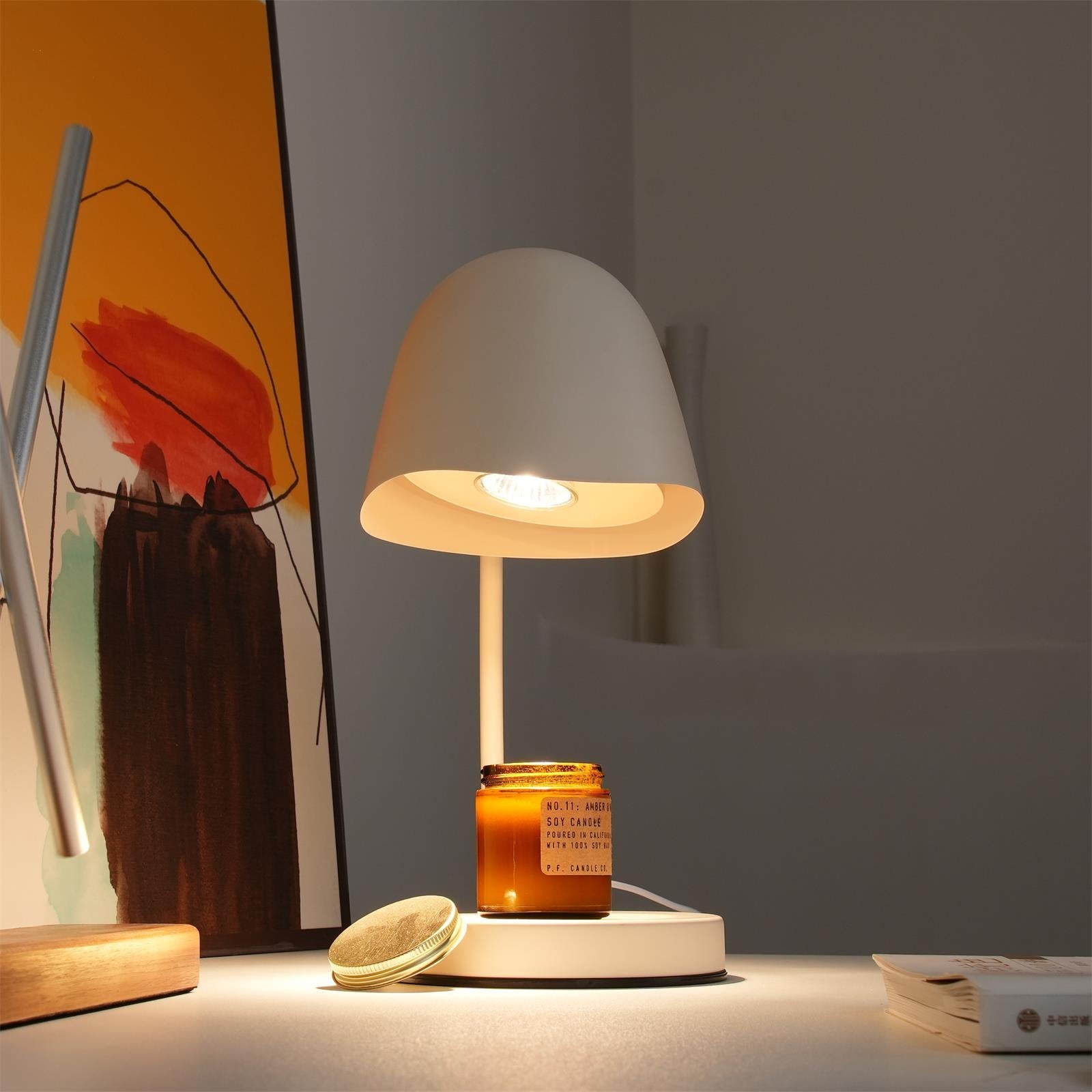Eggshell Candle Warmer Lamp
