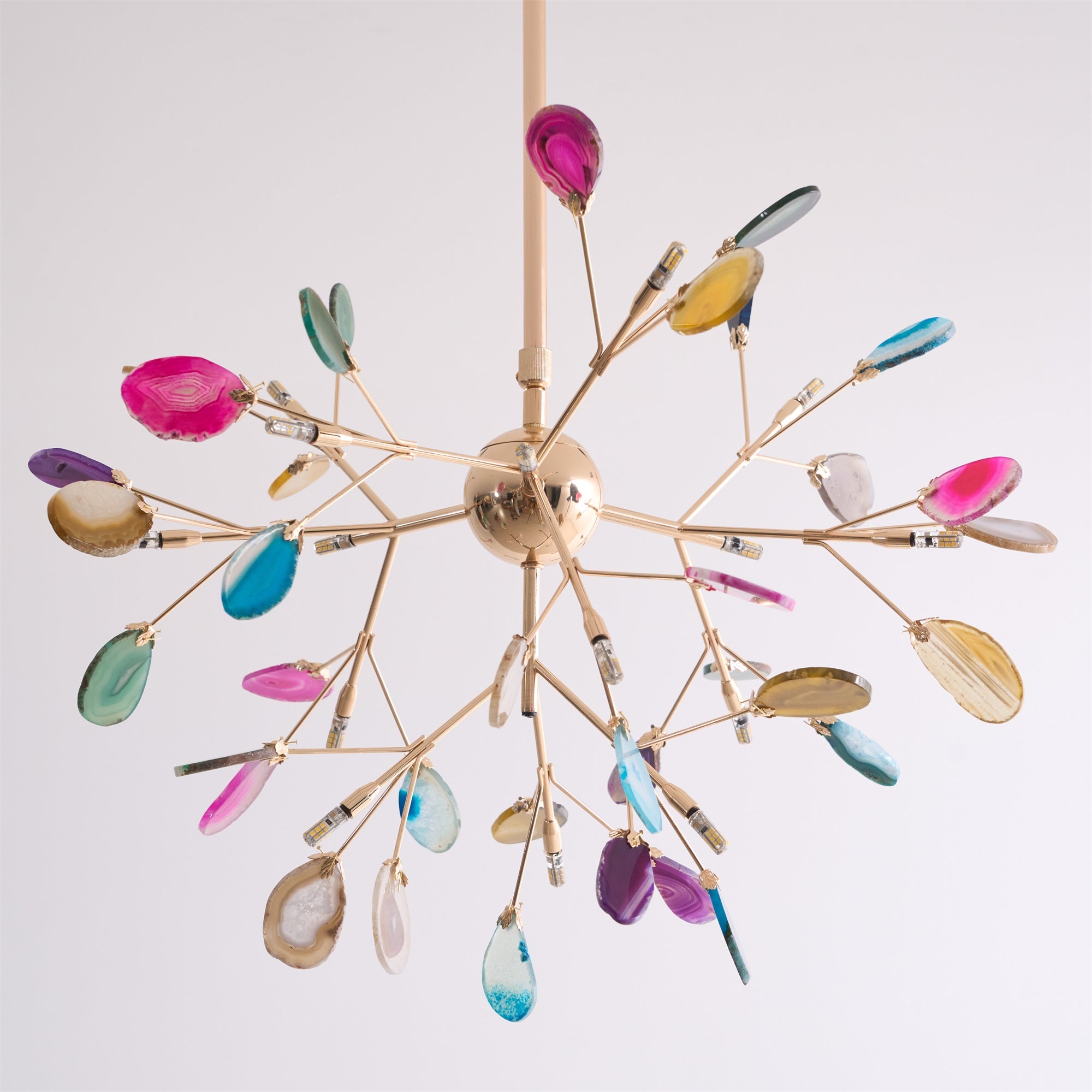 WOW Agate Flake Chandelier