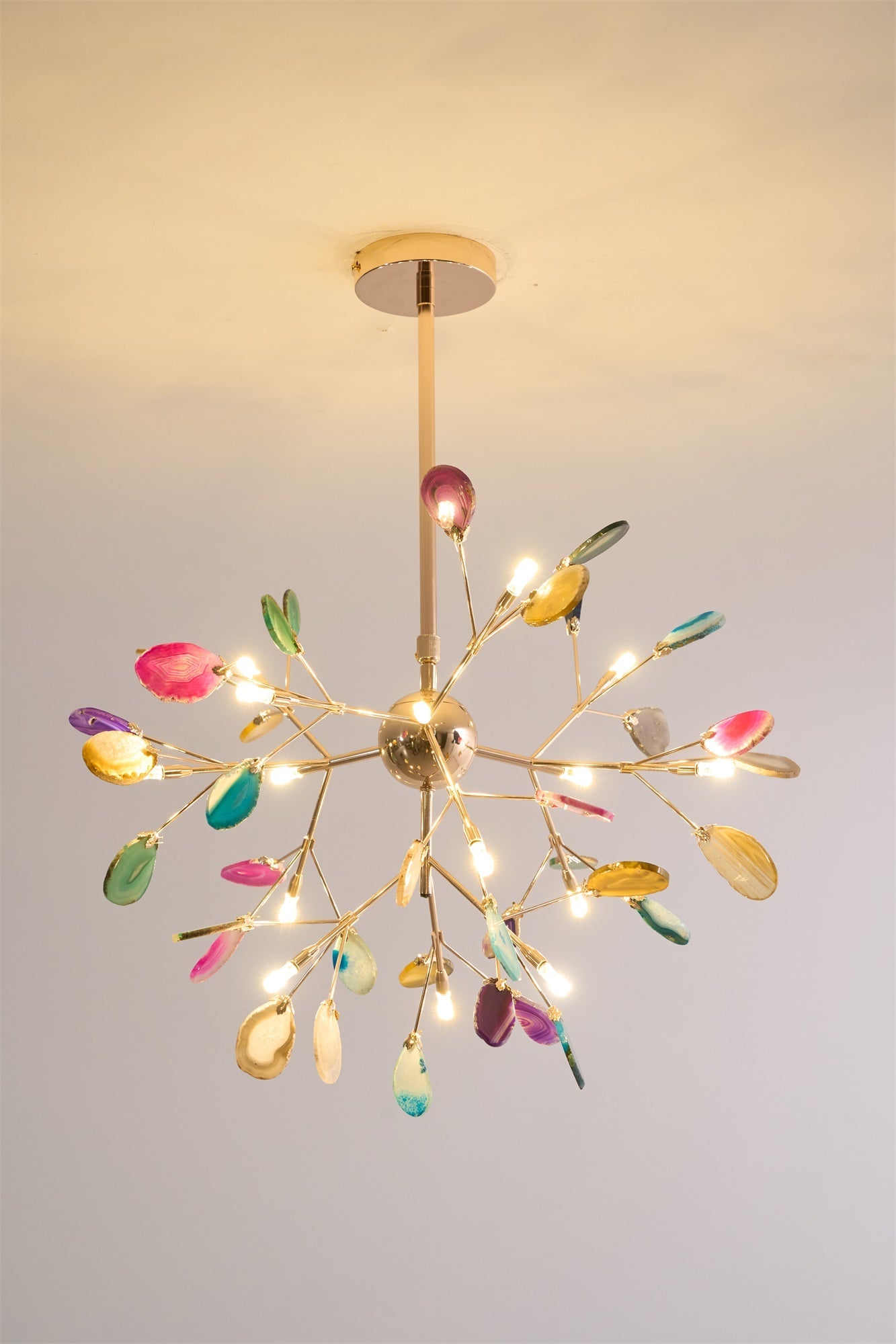 WOW Agate Flake Chandelier