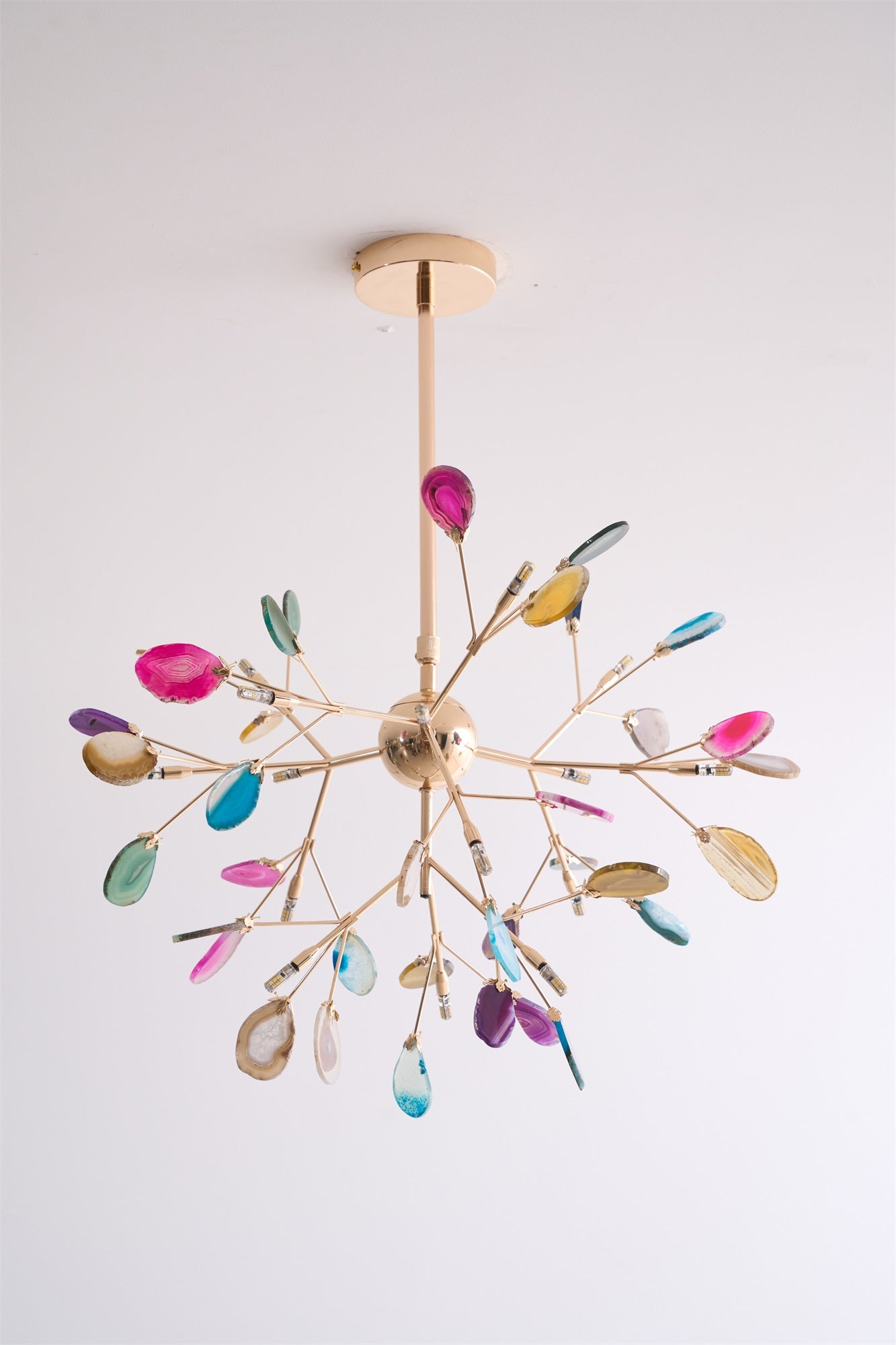 WOW Agate Flake Chandelier