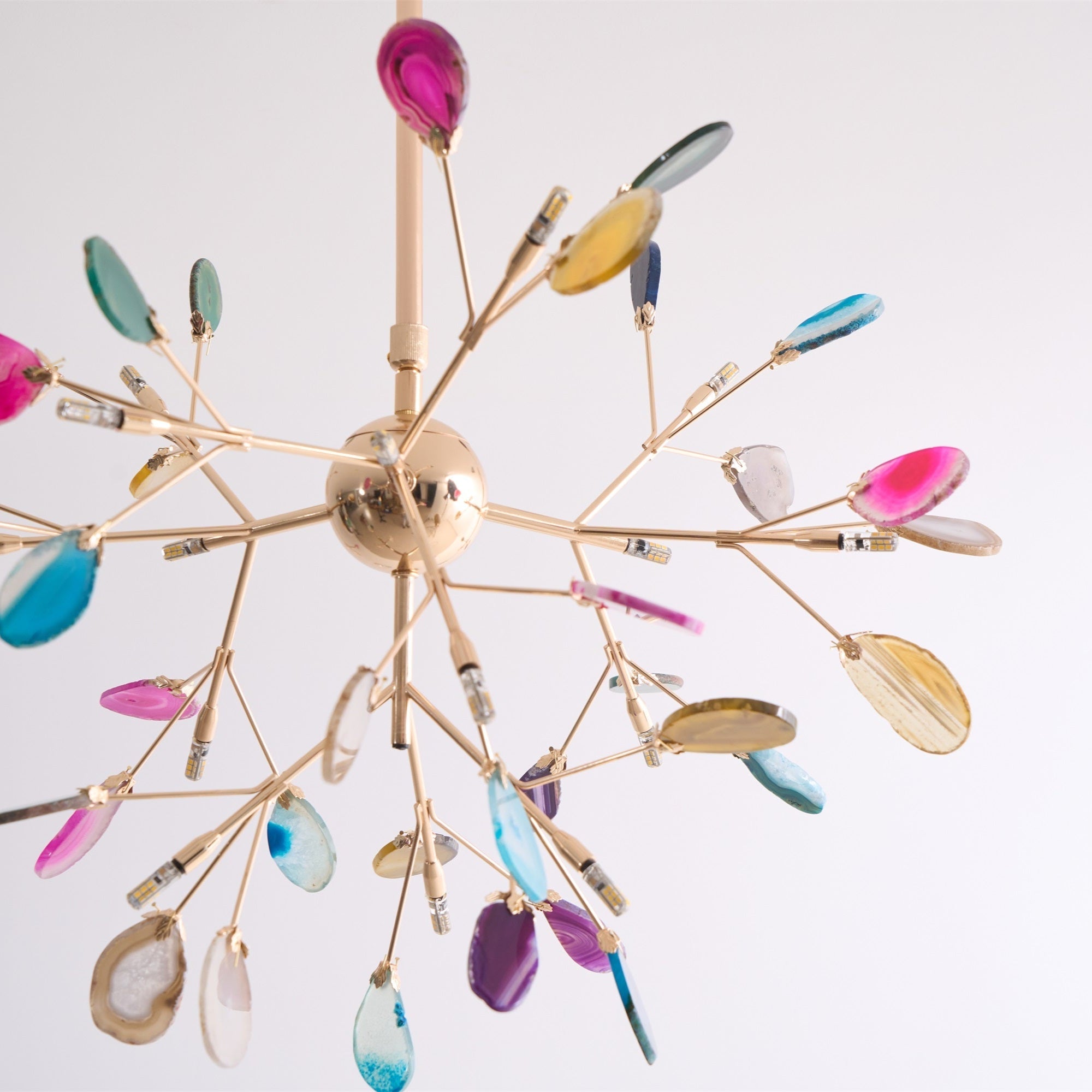 WOW Agate Flake Chandelier