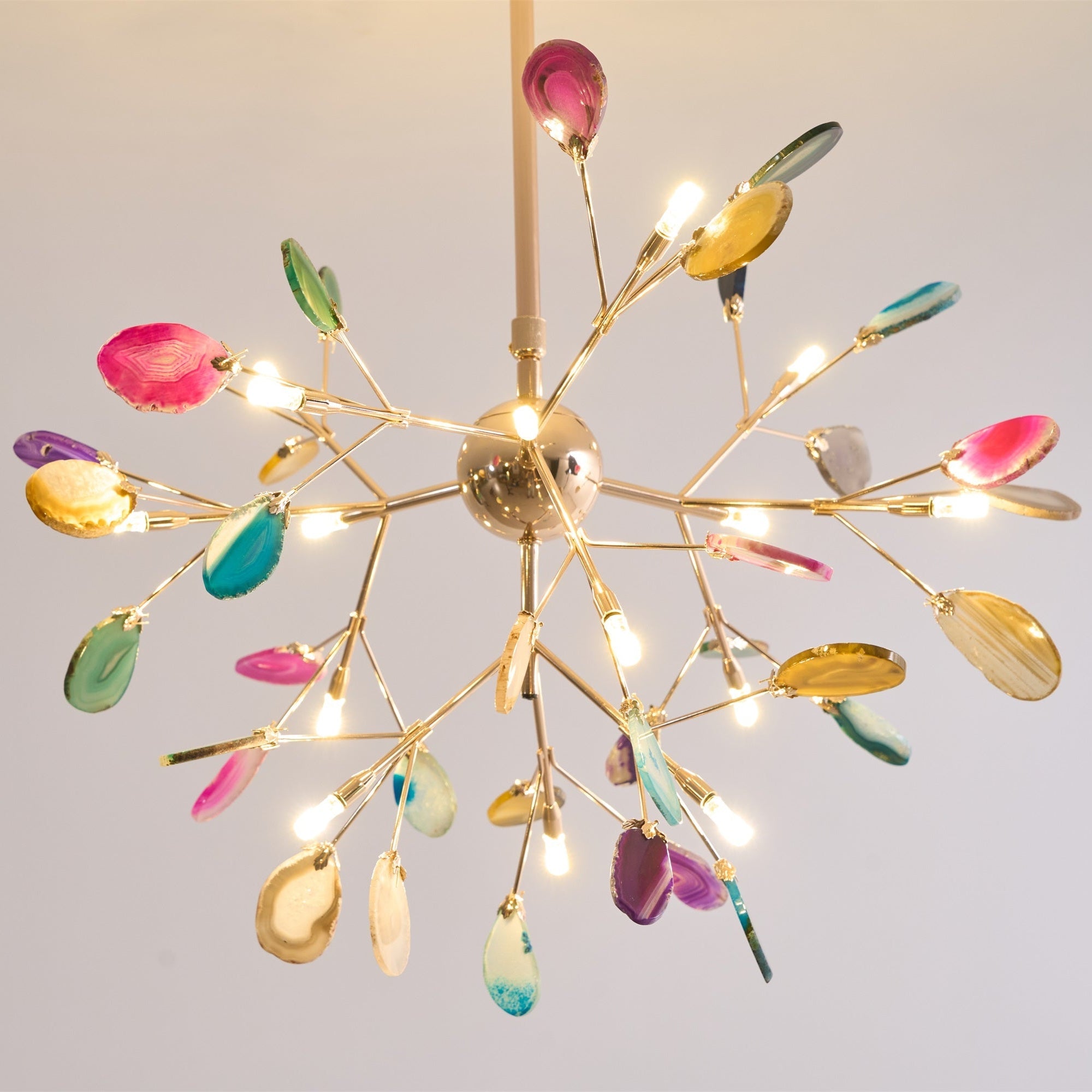 WOW Agate Flake Chandelier