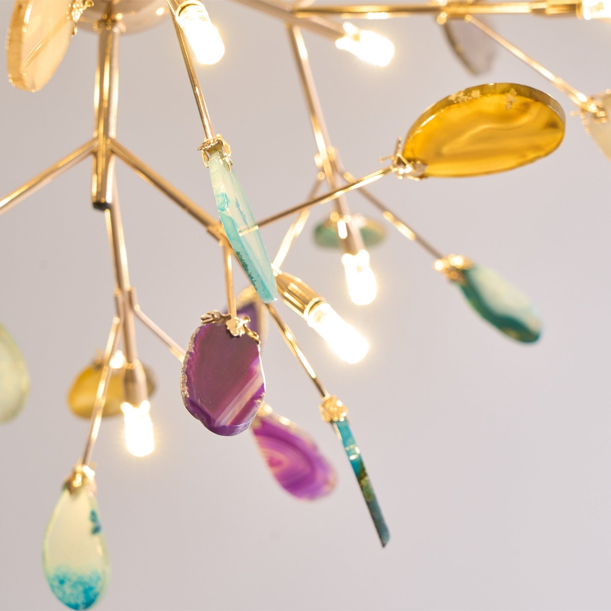 WOW Agate Flake Chandelier
