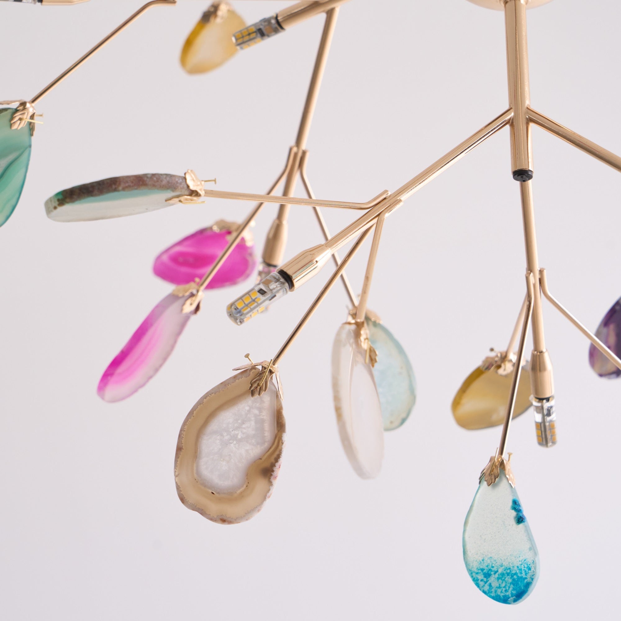 WOW Agate Flake Chandelier