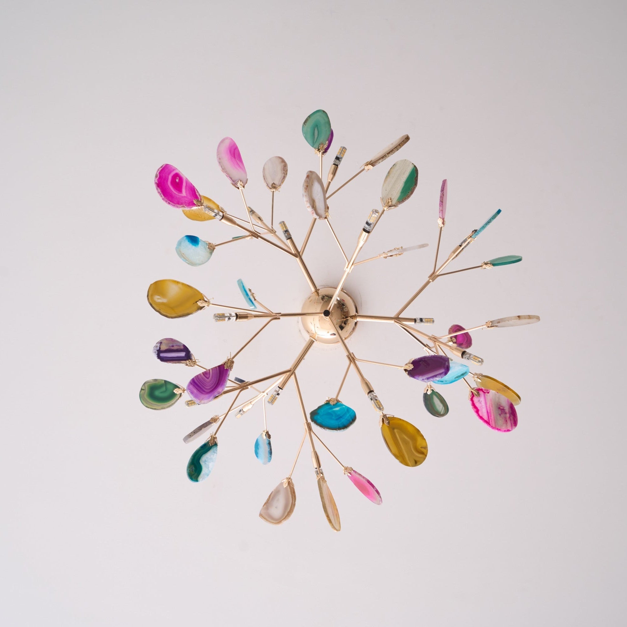 WOW Agate Flake Chandelier