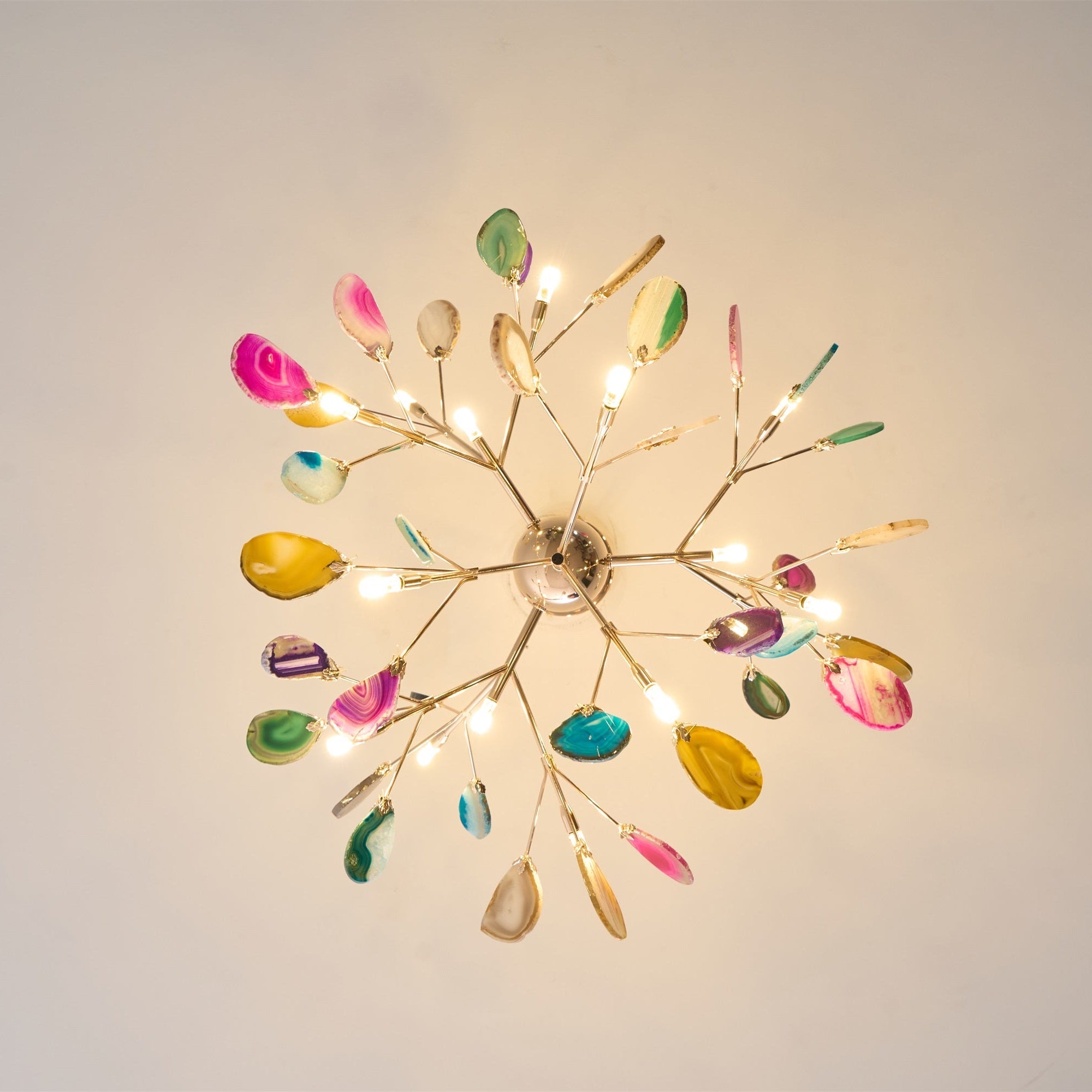 WOW Agate Flake Chandelier