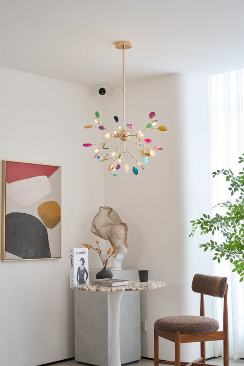WOW Agate Flake Chandelier