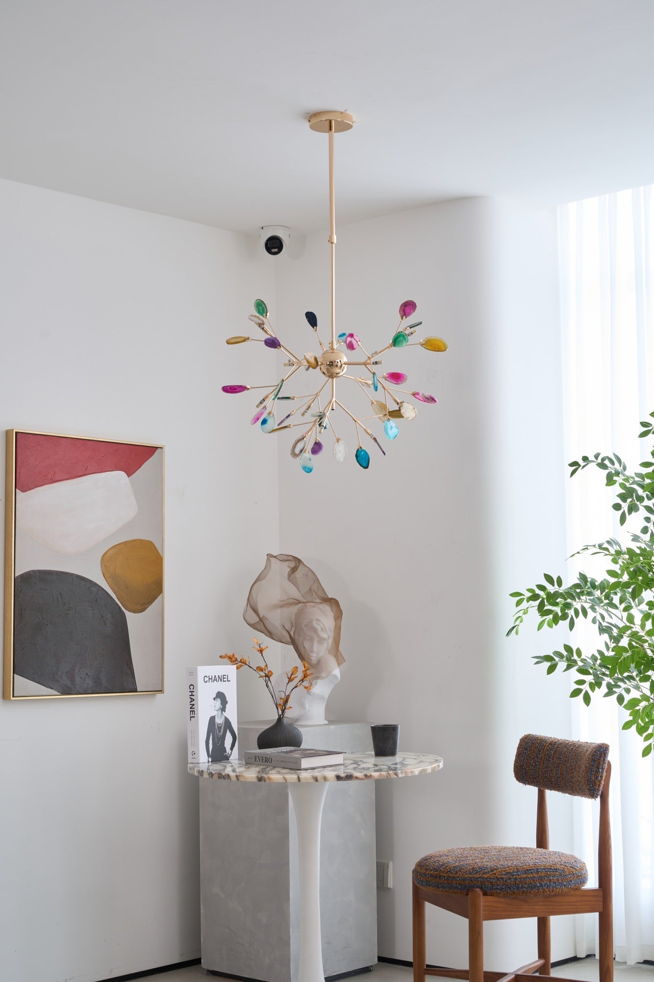 WOW Agate Flake Chandelier