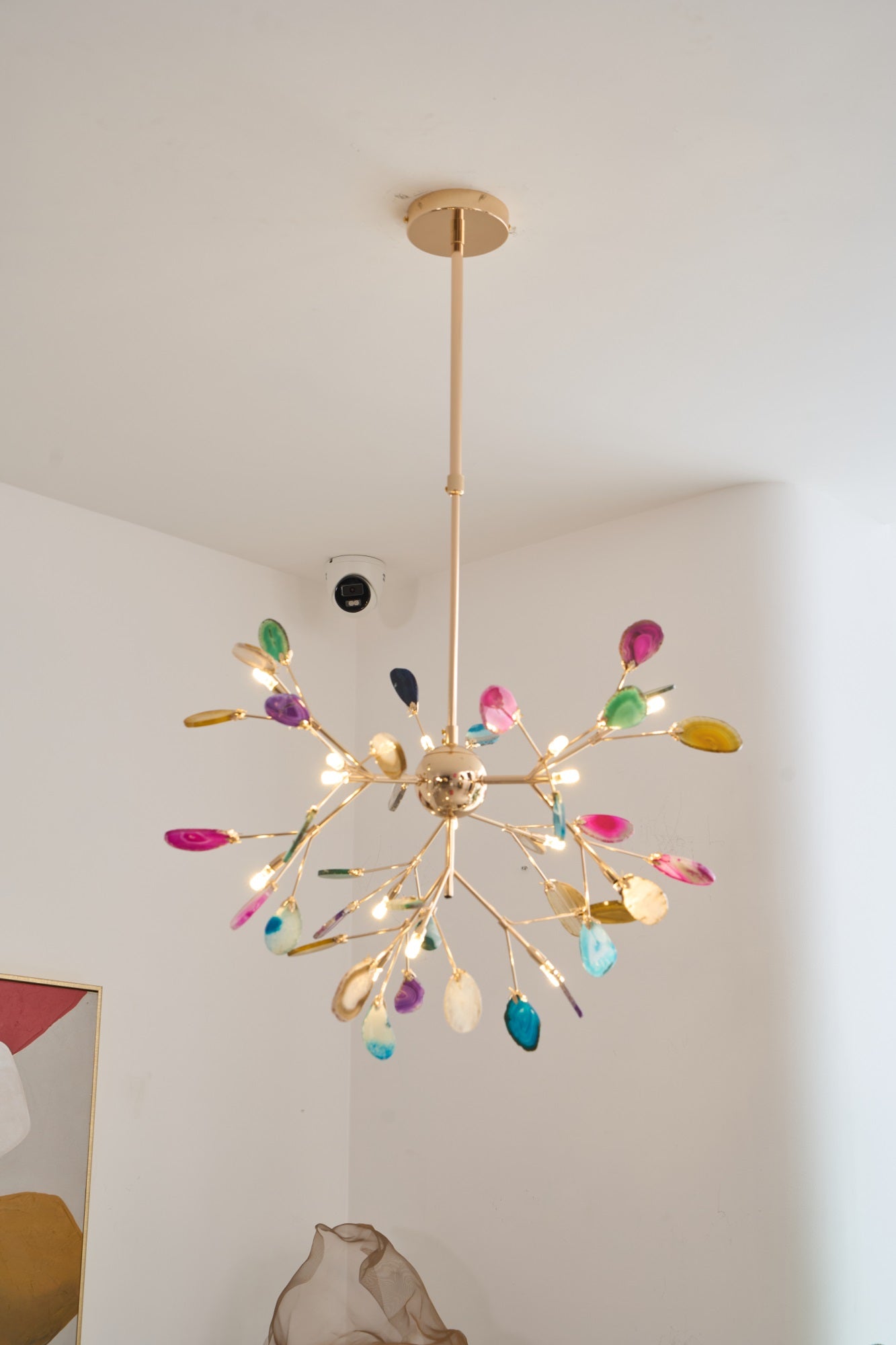 WOW Agate Flake Chandelier