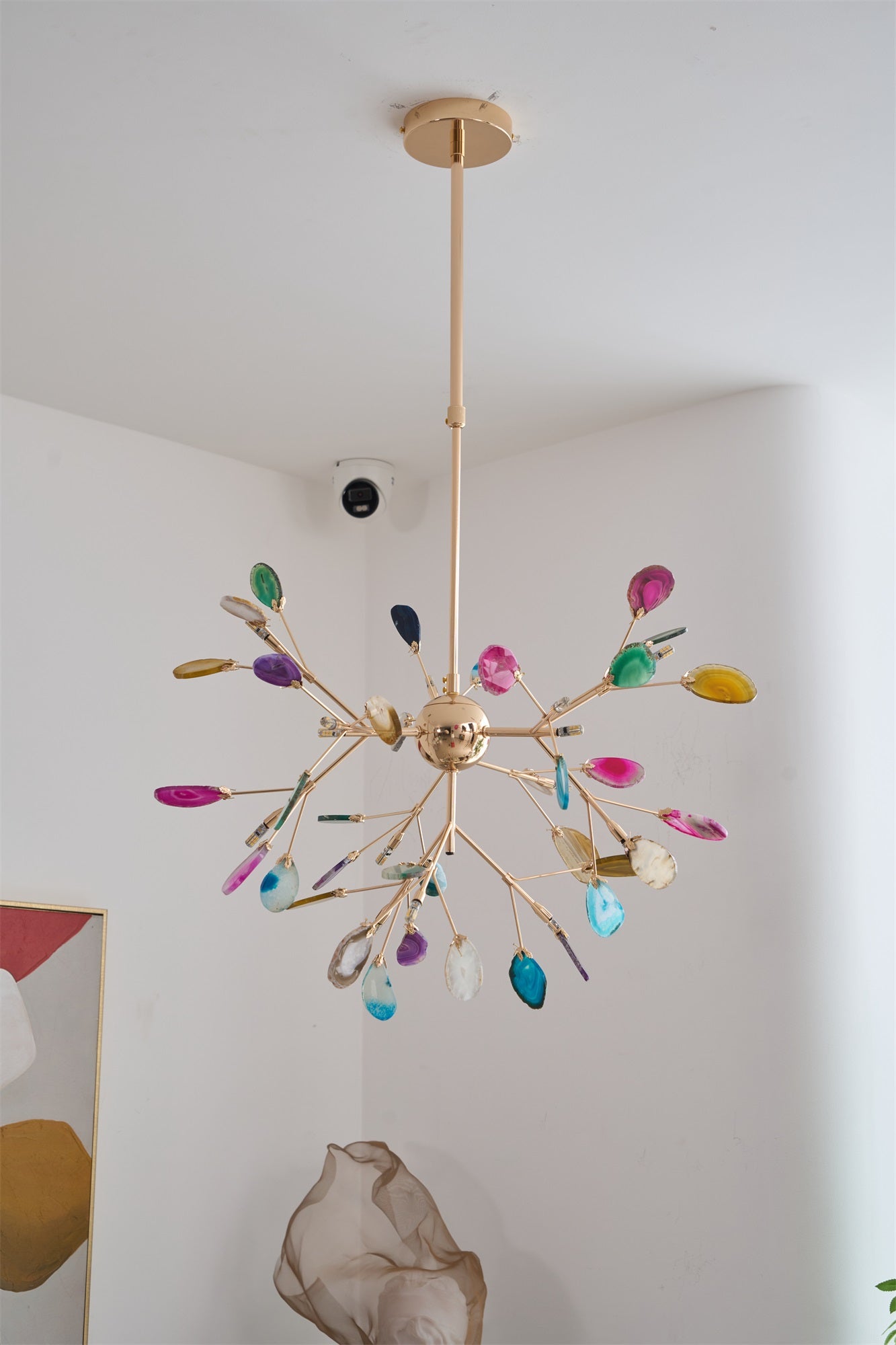 WOW Agate Flake Chandelier