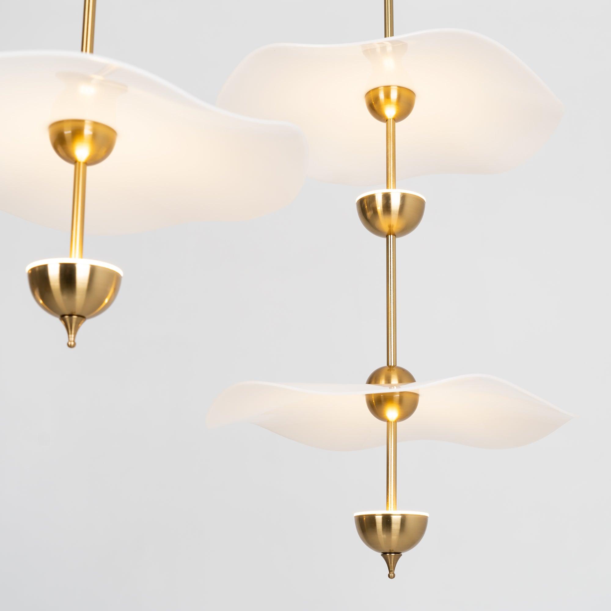WOW Envolee Double Biscuit Pendant Light
