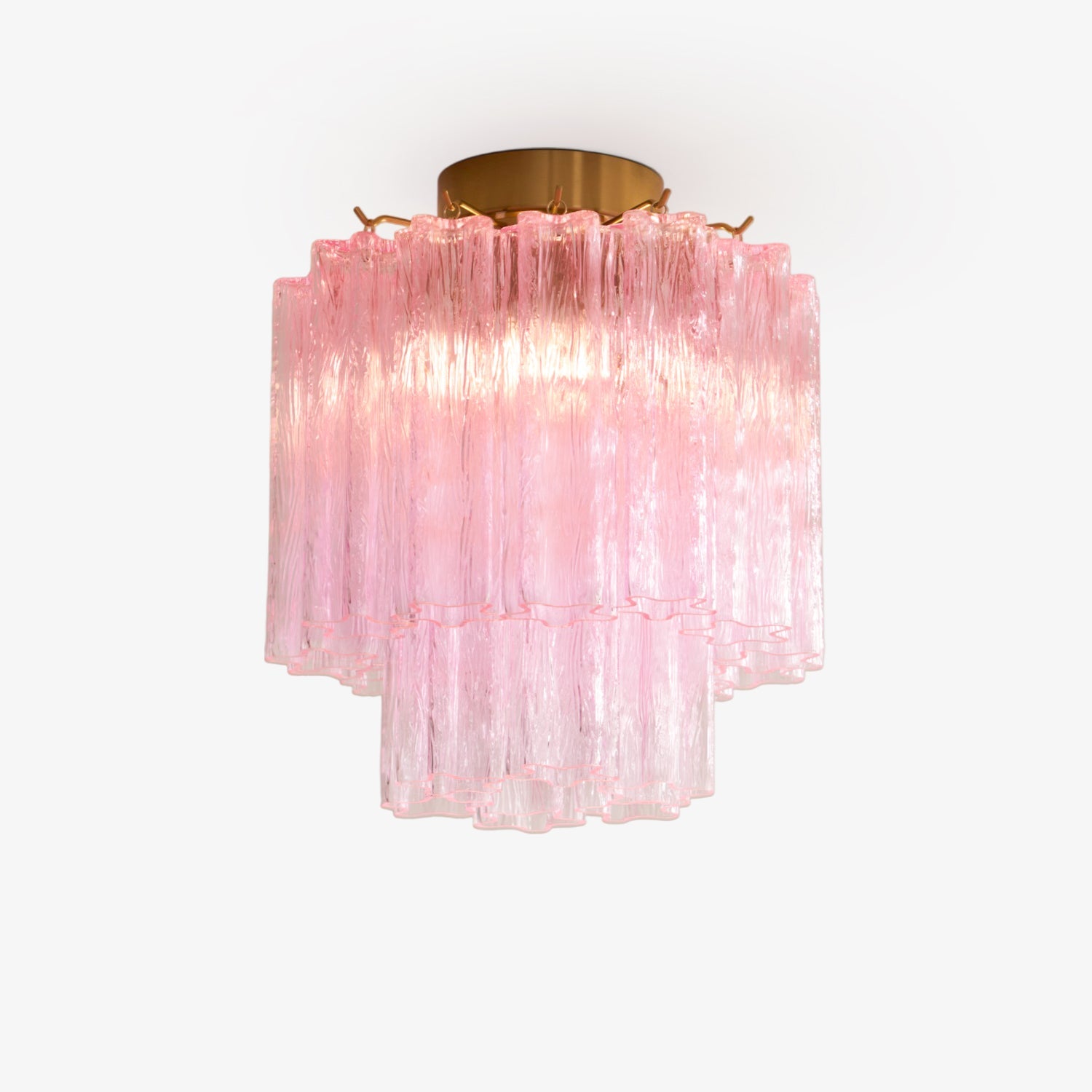WOW Fiora Pink Murano Glass Ceiling Lamp