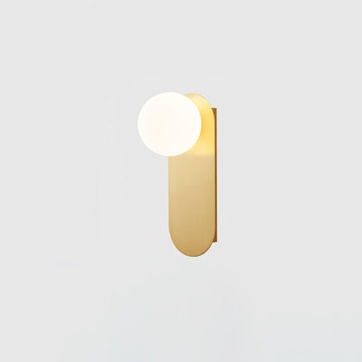 WOW Flat Base Globe Sconce