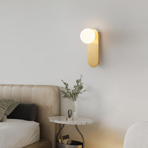WOW Flat Base Globe Sconce
