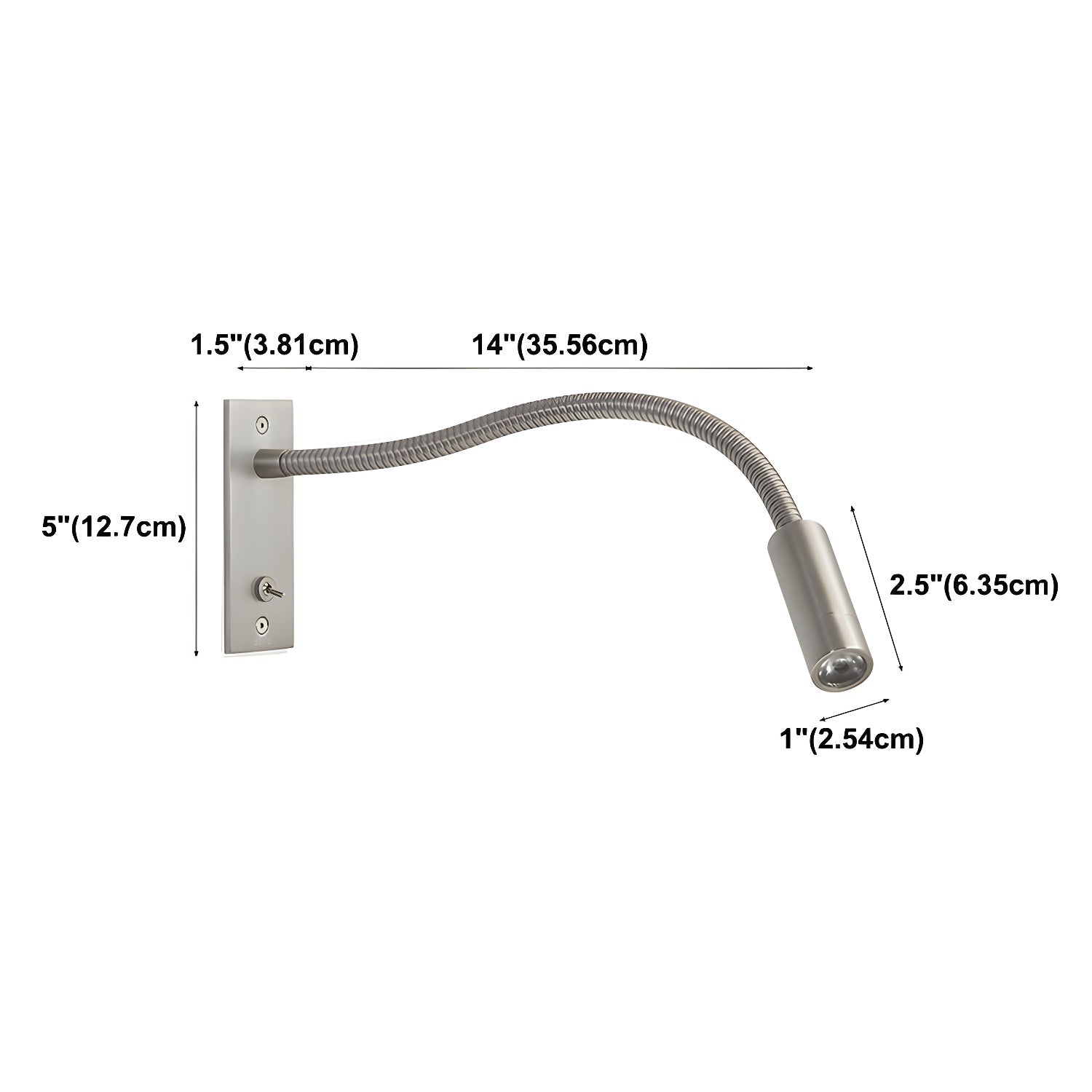 WOW Flexible Gooseneck Wall Lamp