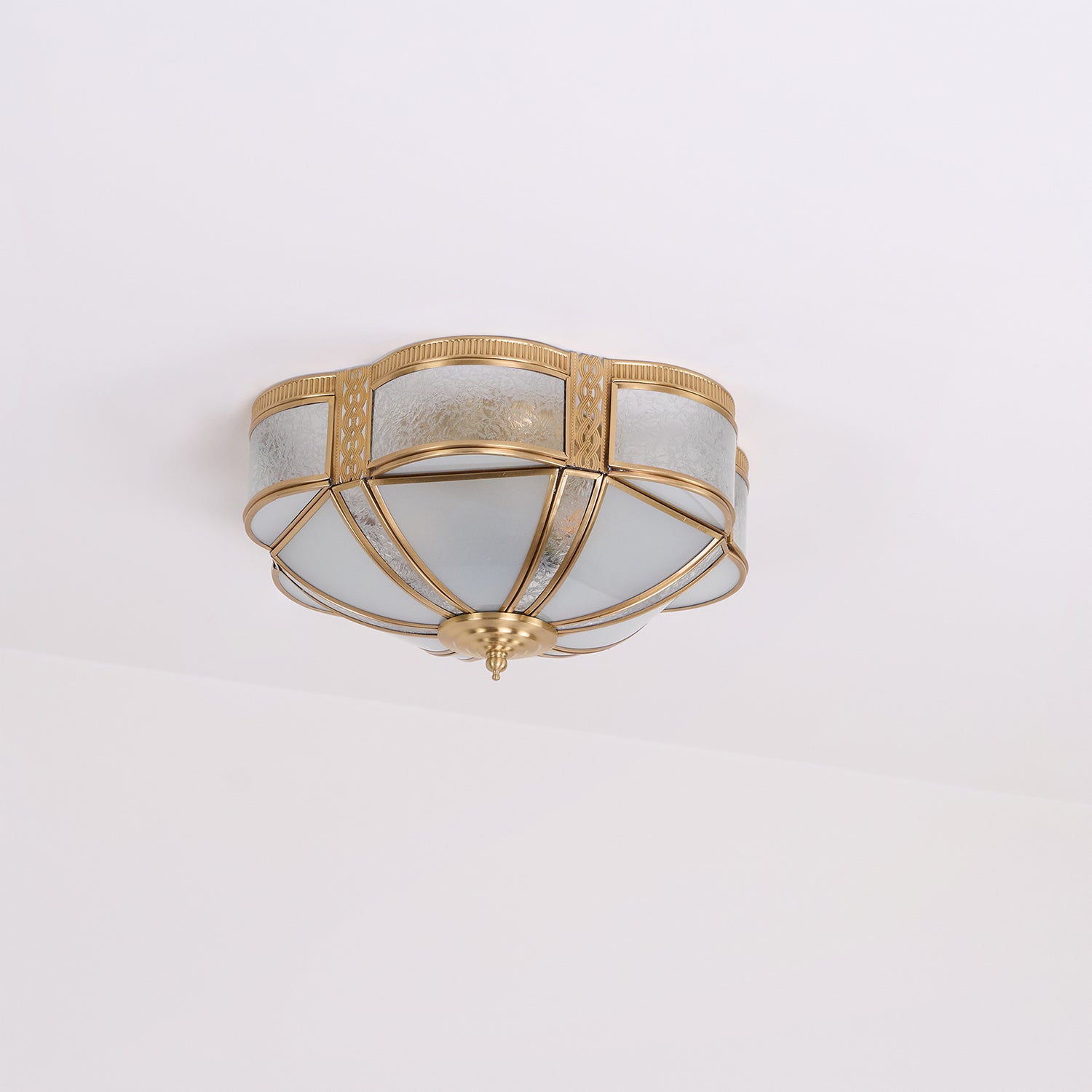 WOW Floral Brass Ceiling Lamp