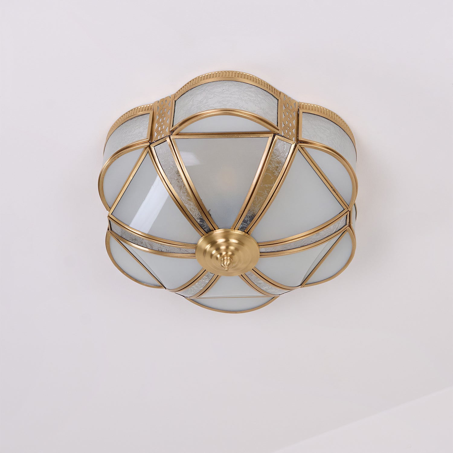 WOW Floral Brass Ceiling Lamp