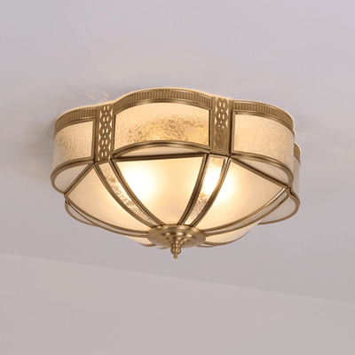WOW Floral Brass Ceiling Lamp