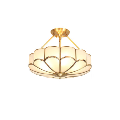 WOW Flower Shape Glass Ceiling Light