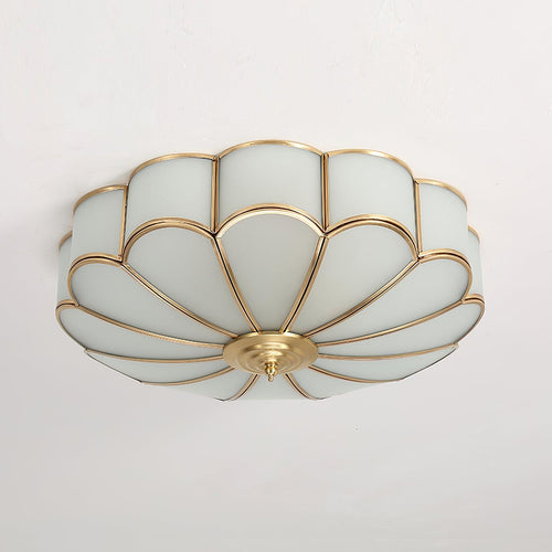 WOW Flower Shape Glass Recessed Ceiling Light