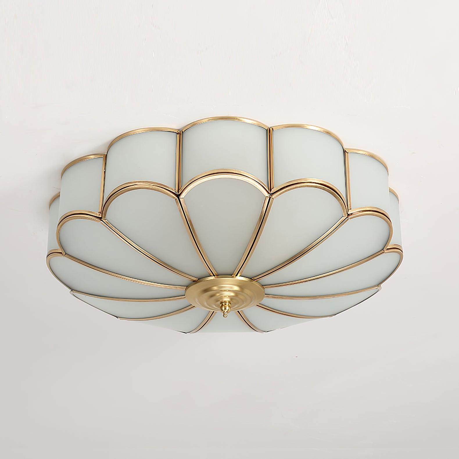 WOW Flower Shape Glass Recessed Ceiling Light
