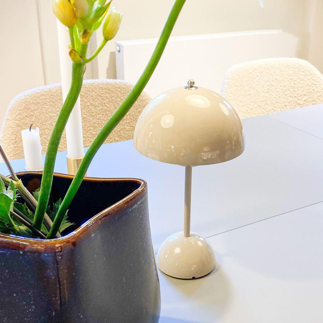 Rechargeable LED small desk lamp