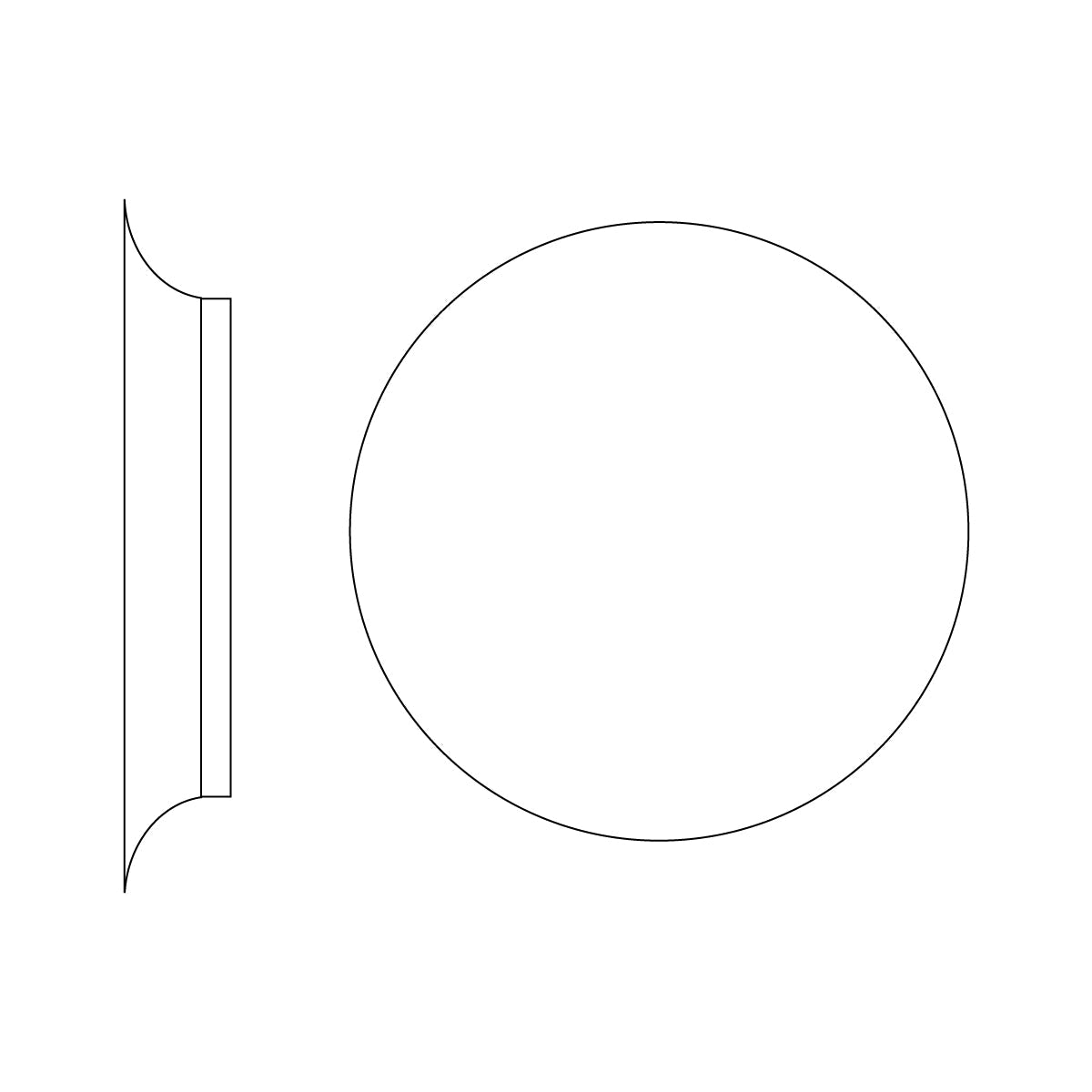 WOW Geometric Disc Wall Lamp