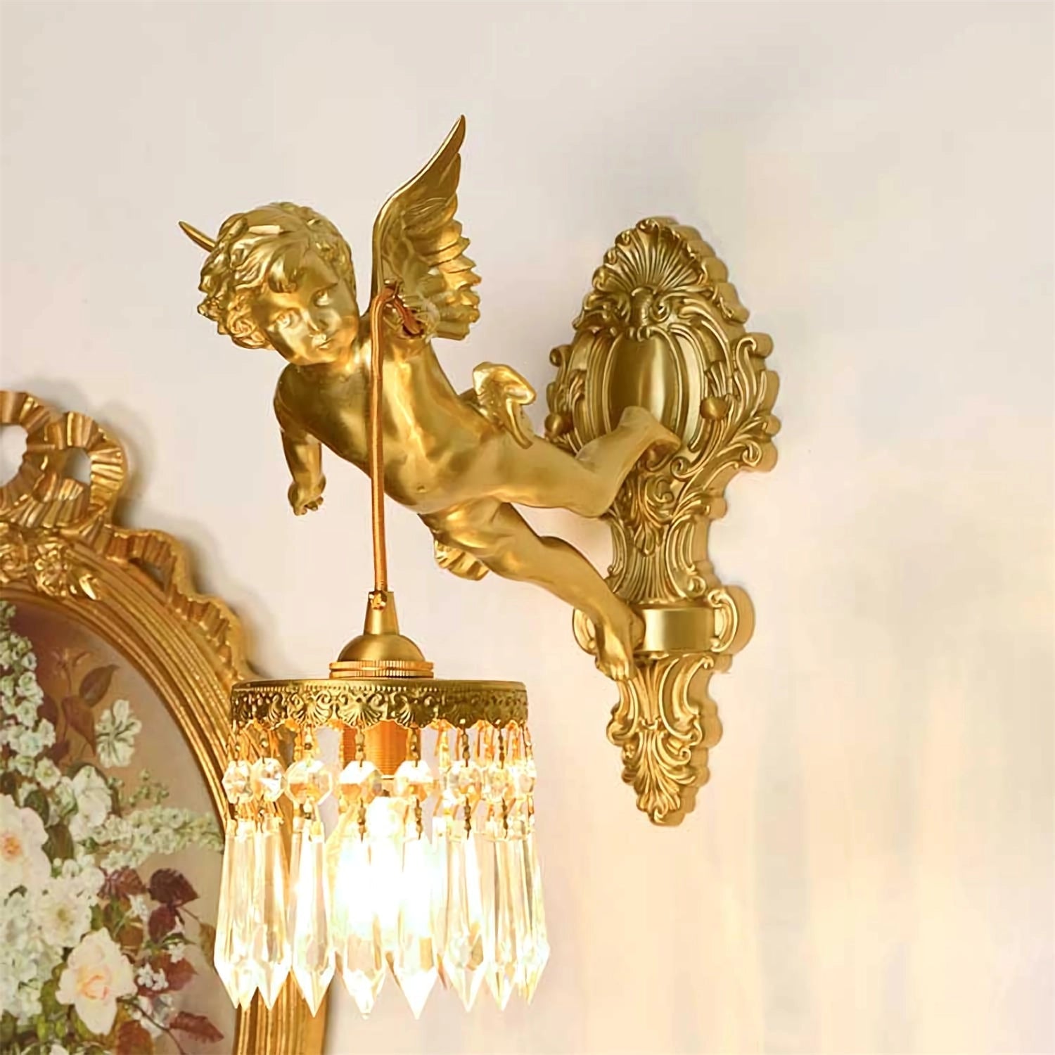 WOW Flying Angel Wall Light