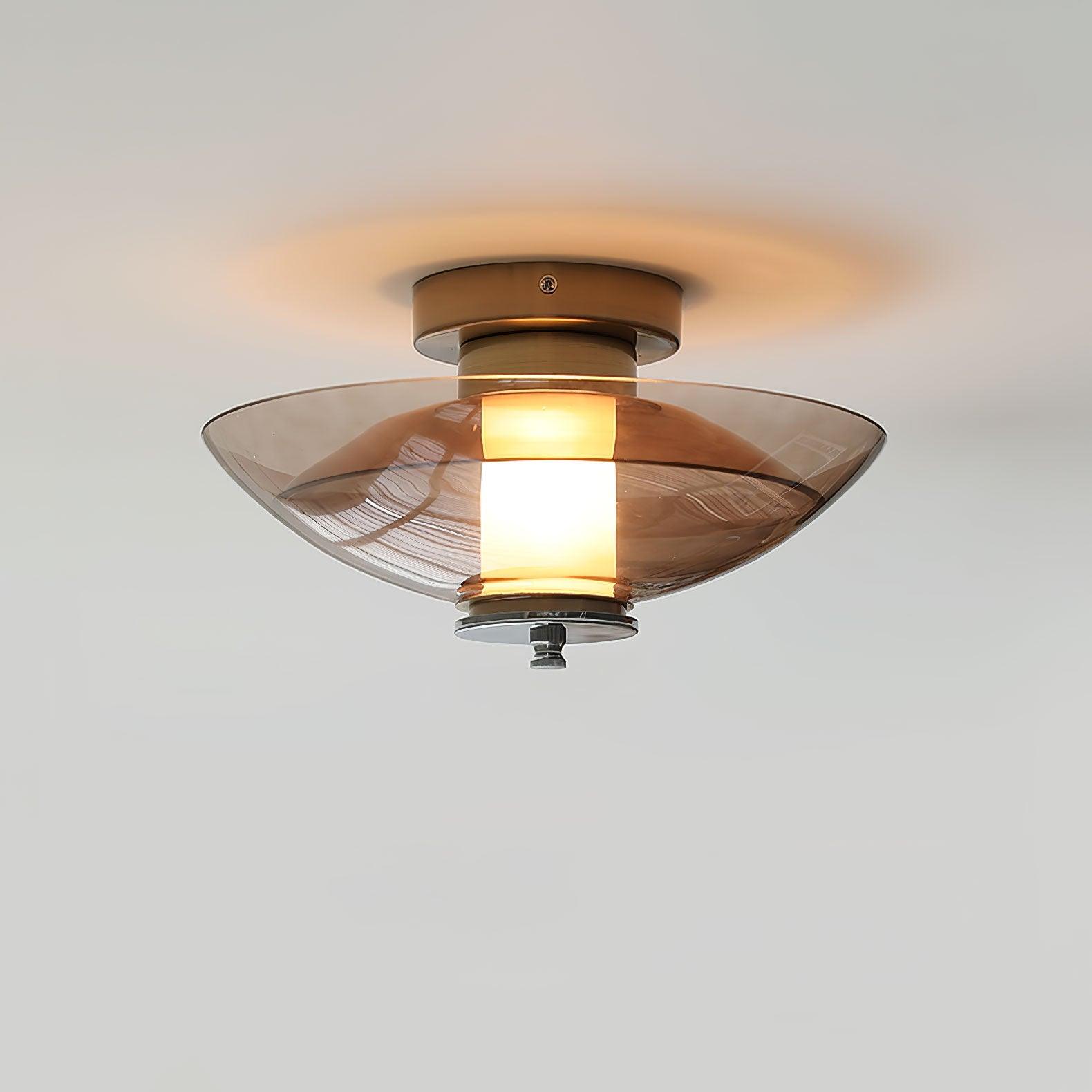 WOW Flying Saucer Chrome Wall Light