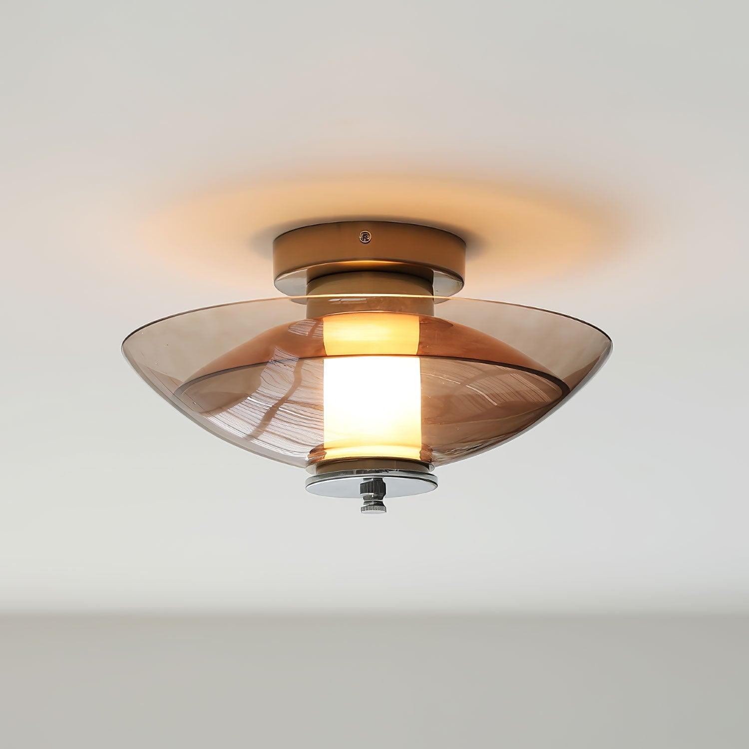 WOW Flying Saucer Chrome Wall Light