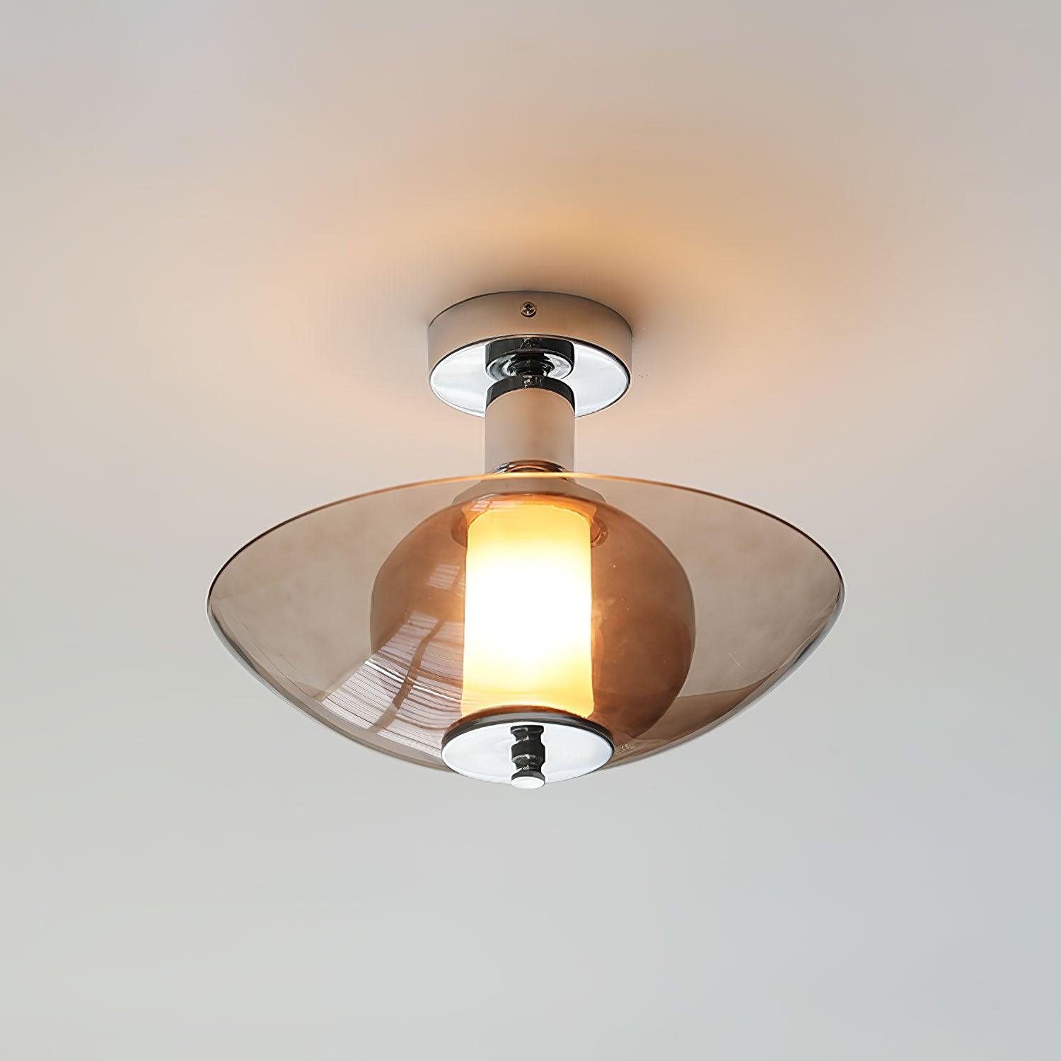 WOW Flying Saucer Chrome Wall Light