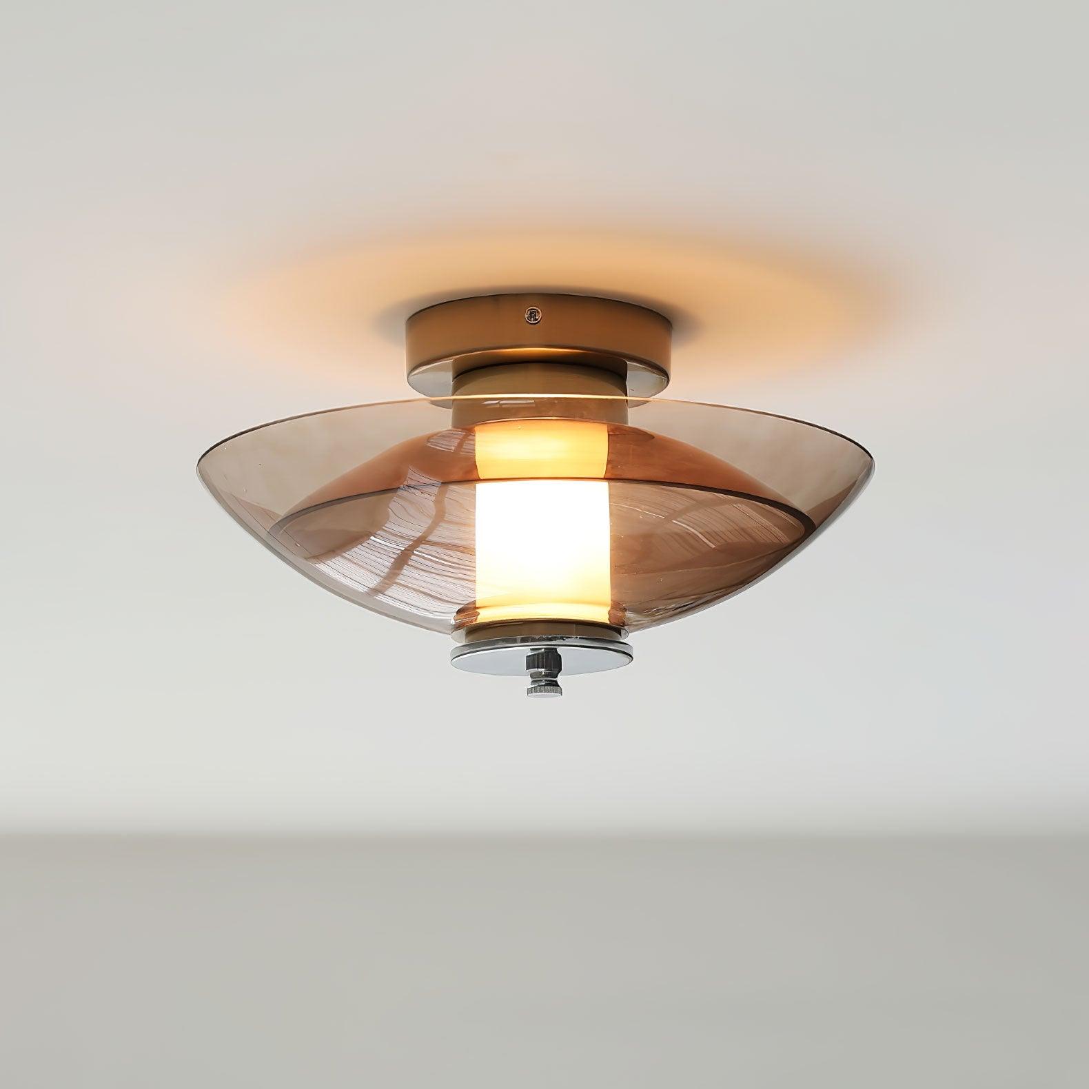 WOW Flying Saucer Chrome Wall Light
