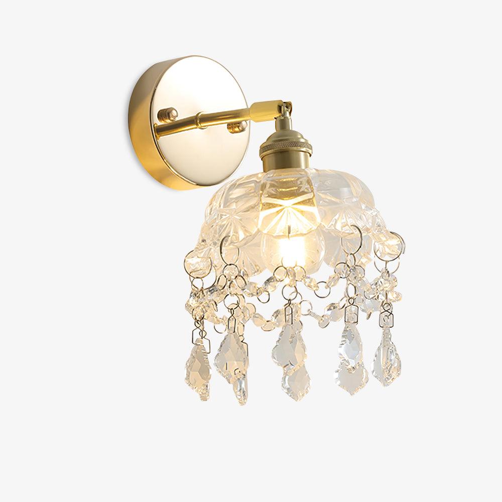 WOW French Crystal Tassel Wall Light