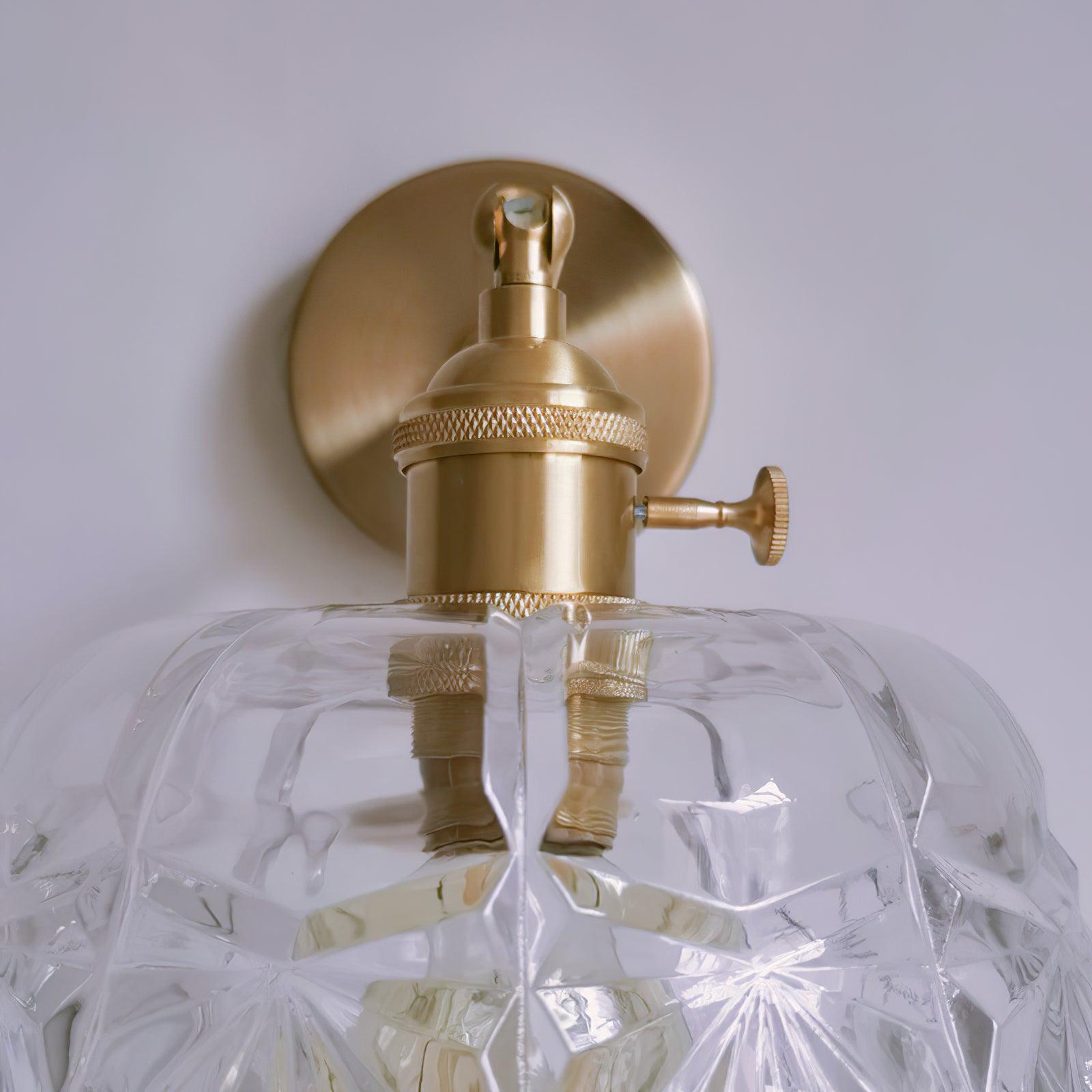 WOW French Crystal Tassel Wall Light