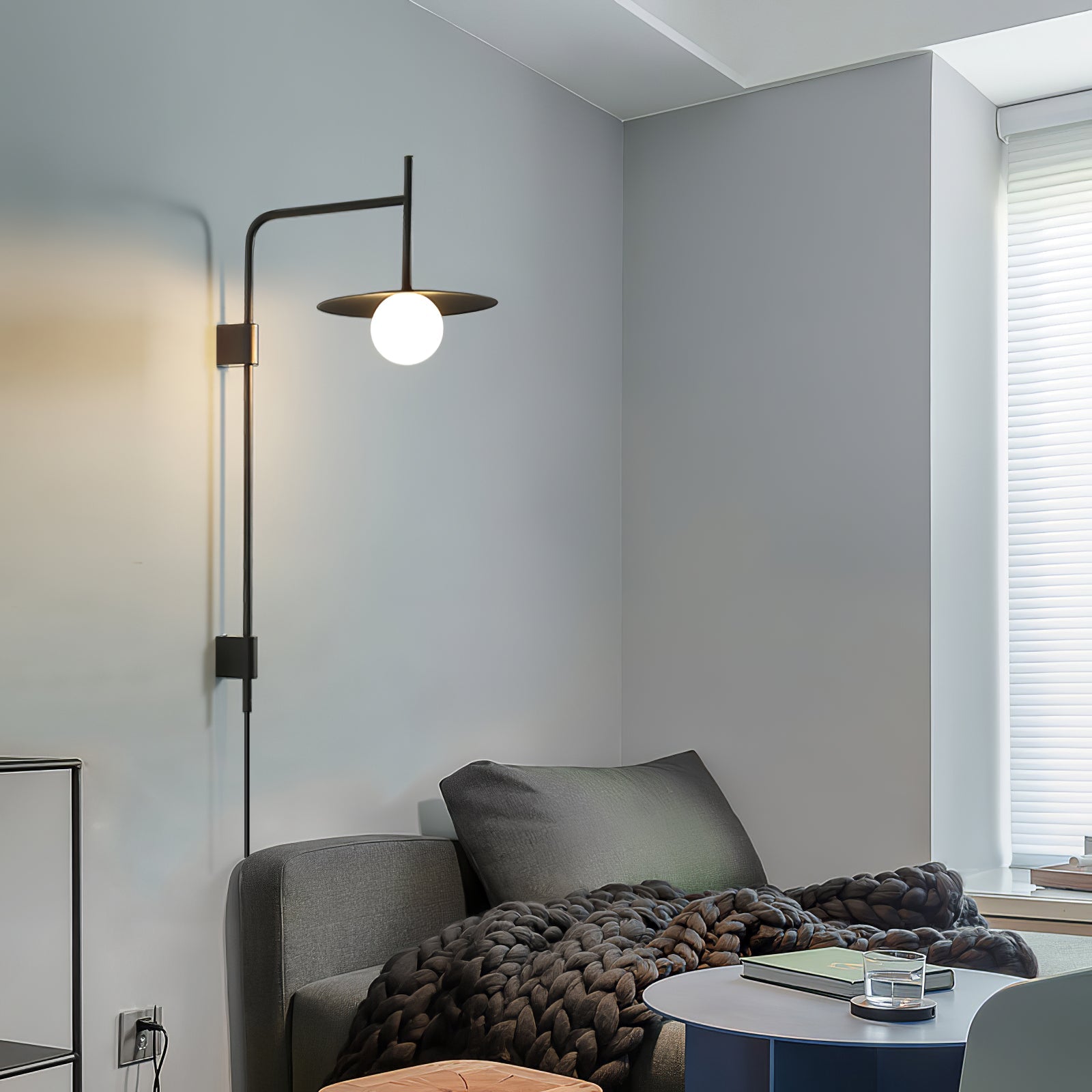 WOW Gea Swing Arm Wall Lamp