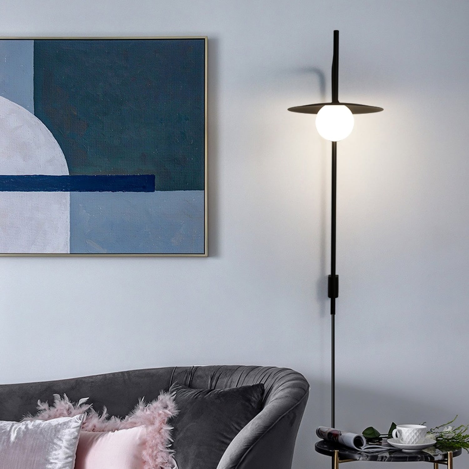 WOW Gea Swing Arm Wall Lamp