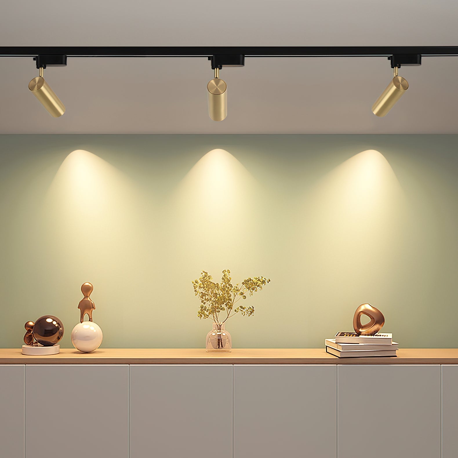 WOW Gilded Rail Track Light