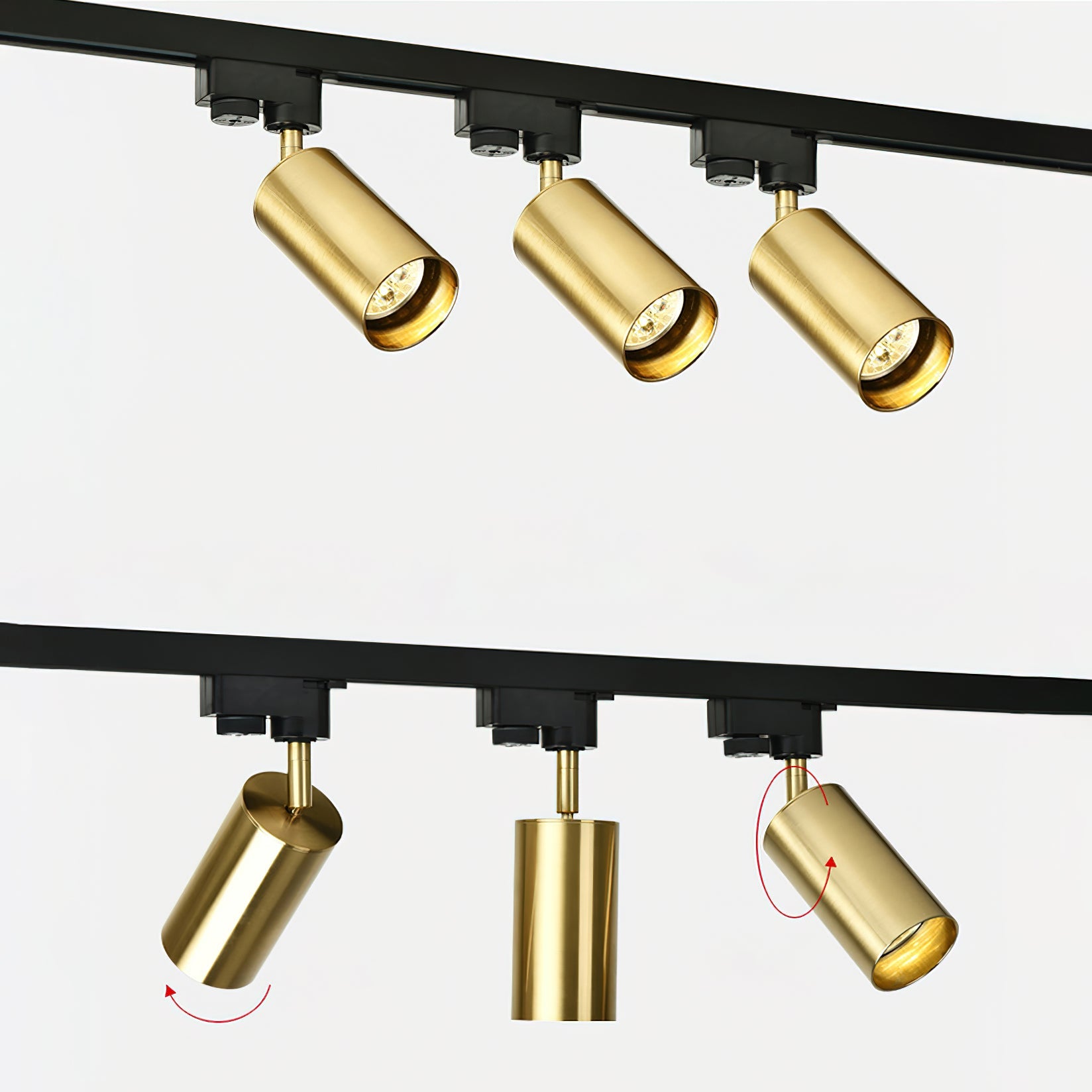 WOW Gilded Rail Track Light