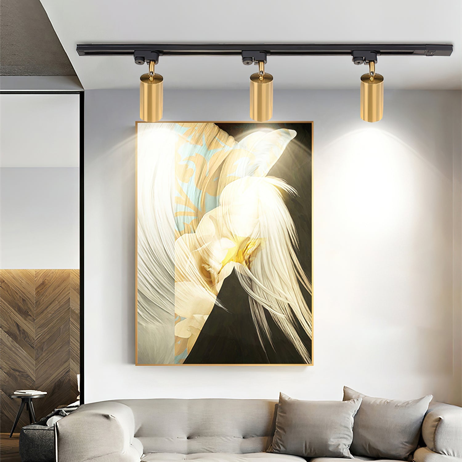WOW Gilded Rail Track Light