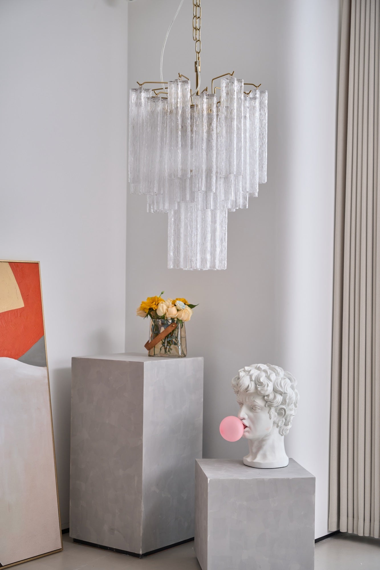 WOW Giselle Murano Glass Gorgeous Chandelier-WOW5244
