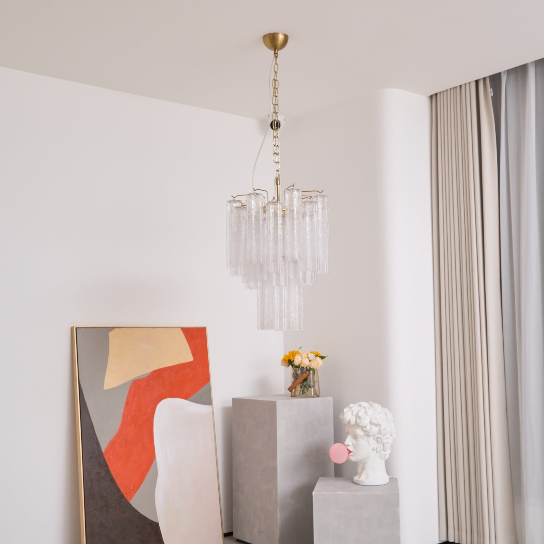 WOW Giselle Murano Glass Gorgeous Chandelier-WOW5244