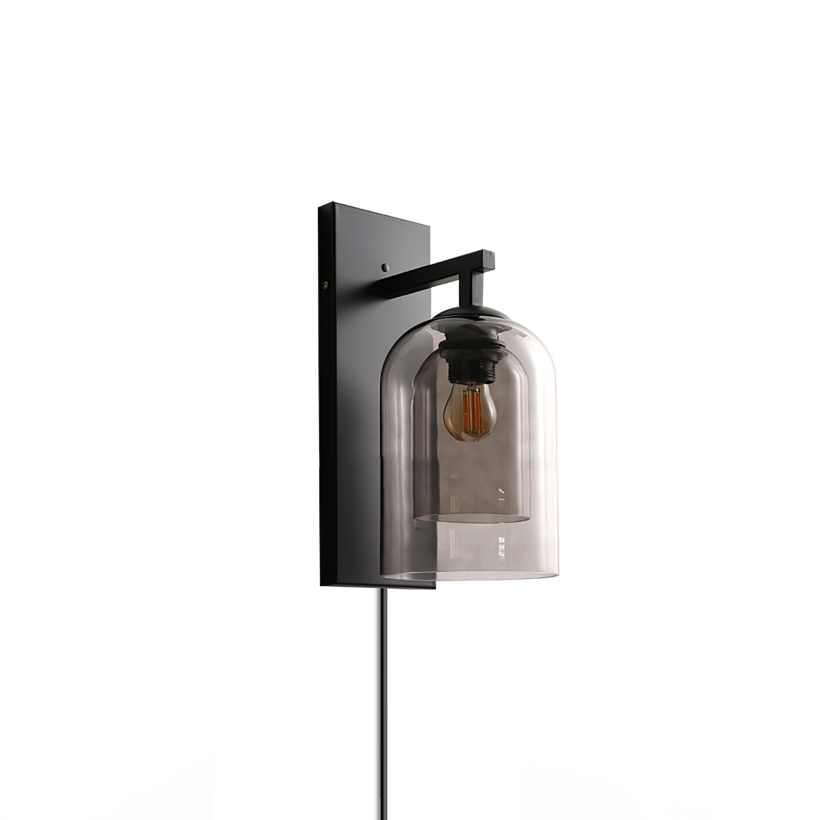 WOW Glass Tubular Plug-in Wall Lamp