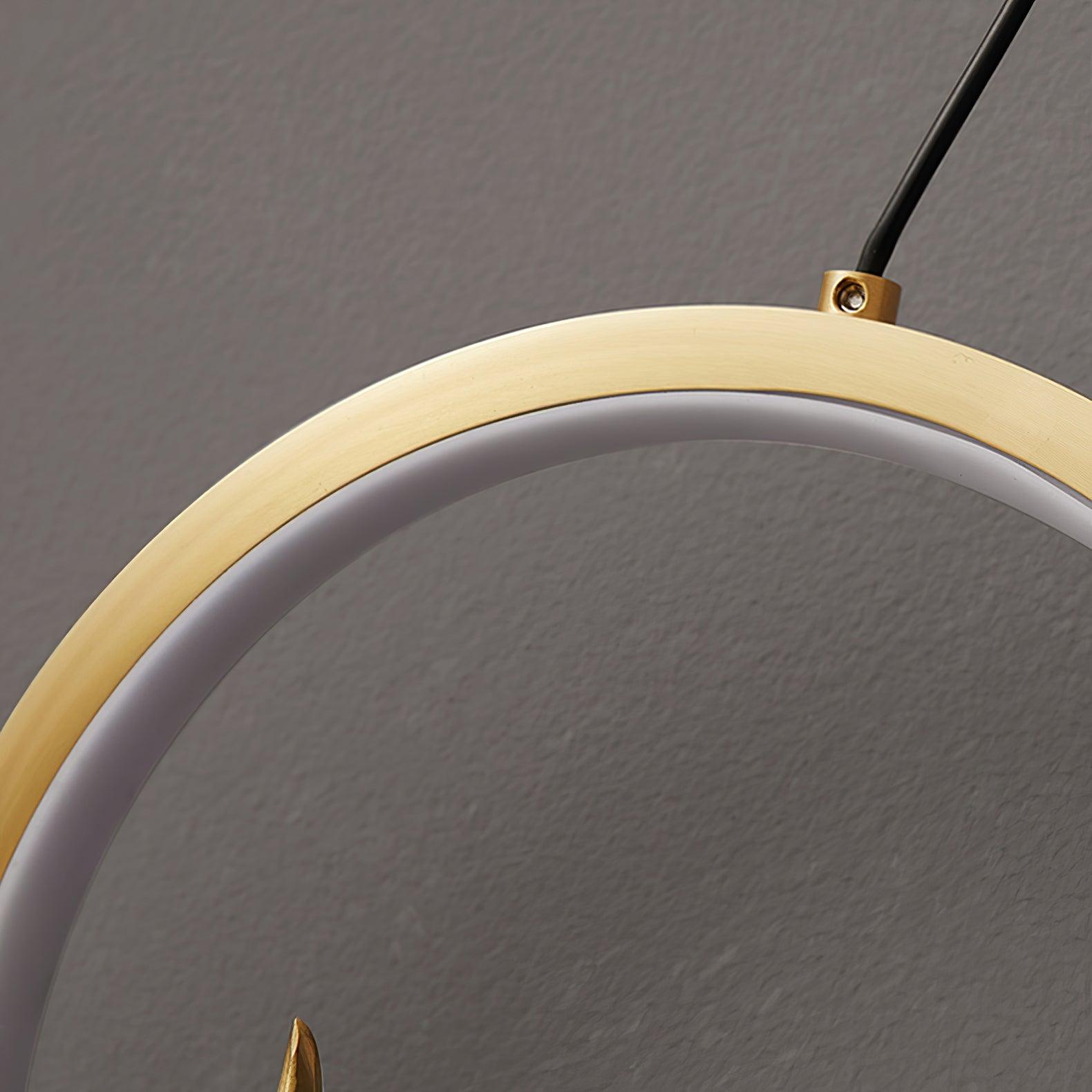 WOW Golden Antler Wall Light