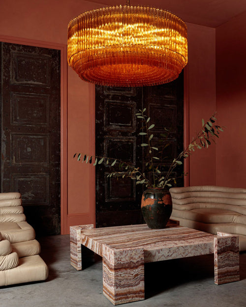 WOW Grande Amaro Drum Gorgeous Chandelier-WOW5260