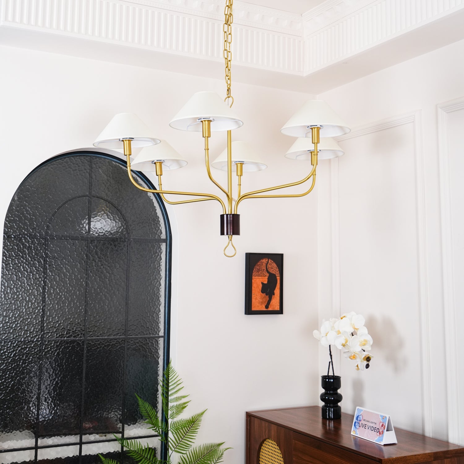 WOW Griffin Staggered Tail Chandelier