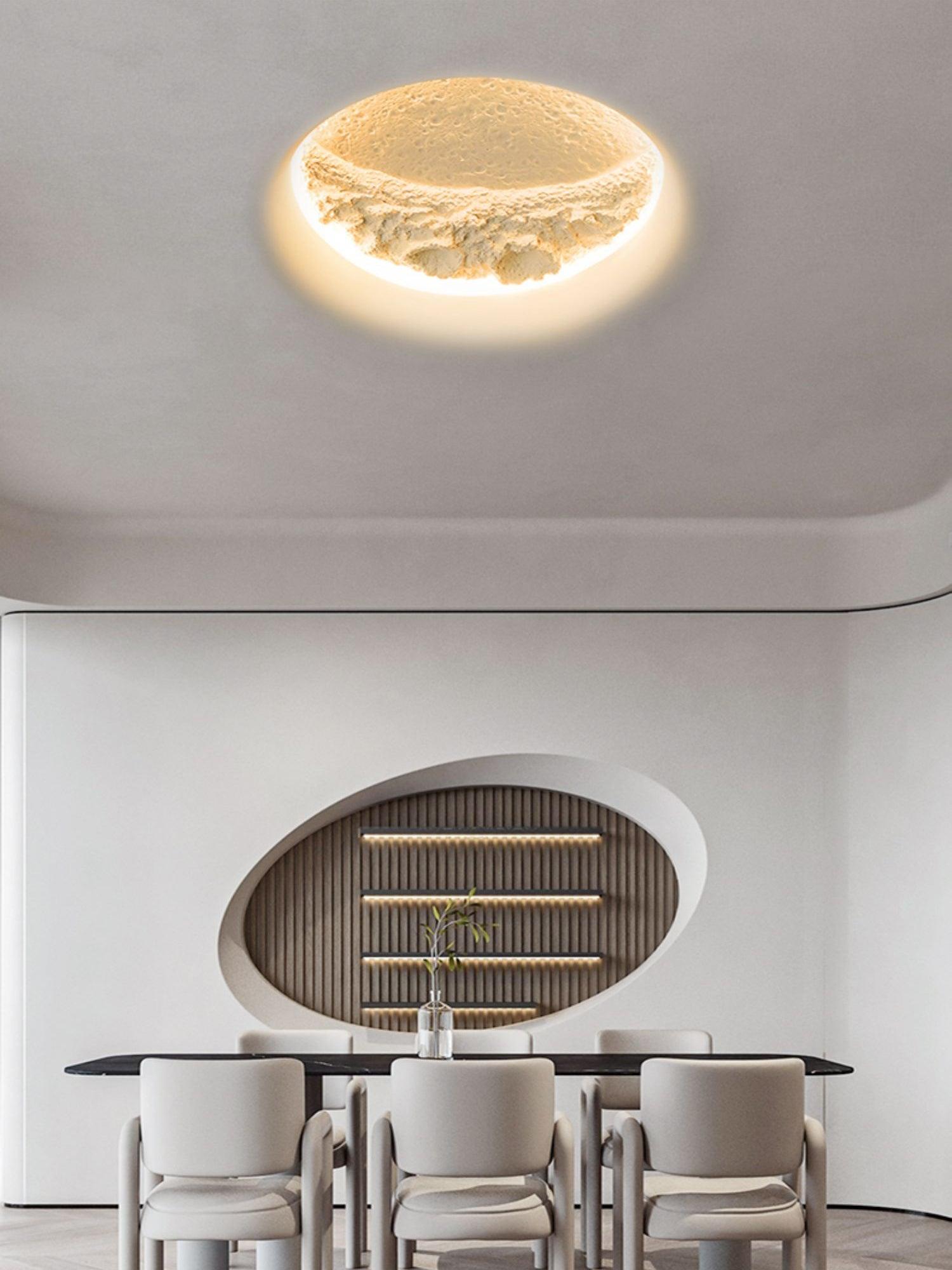 WOW Gypsum Moon Wall Lamp
