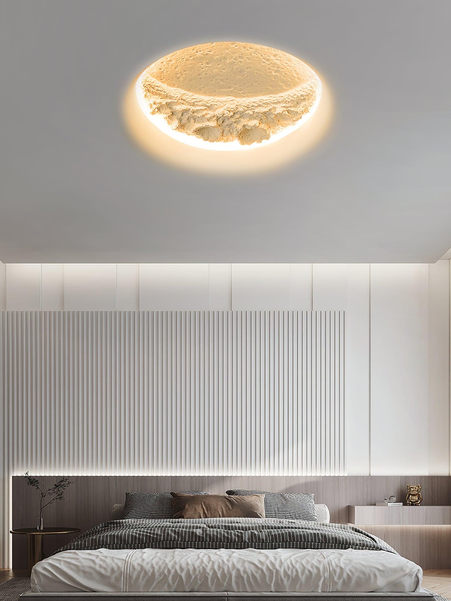 WOW Gypsum Moon Wall Lamp